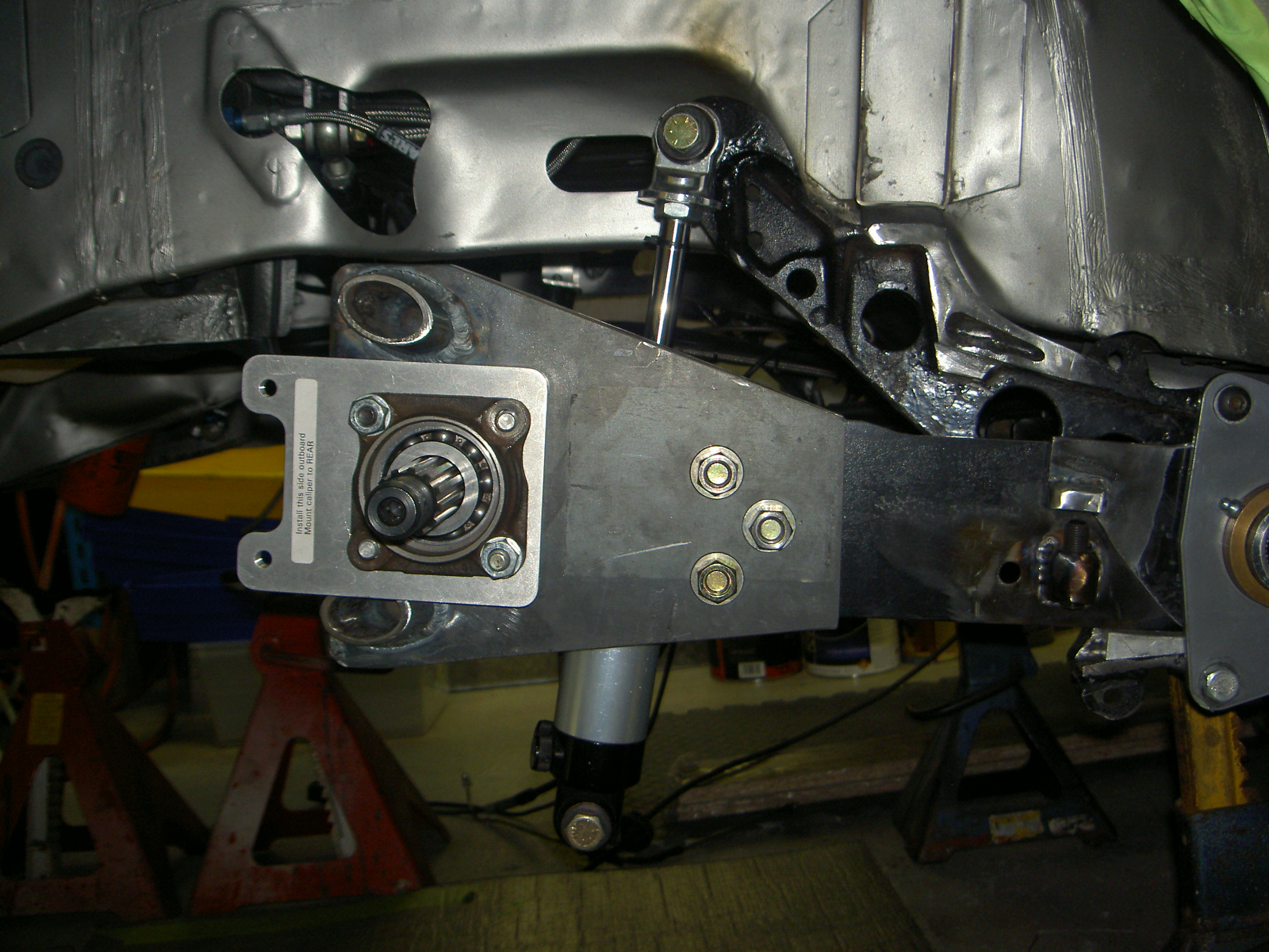 modifications to custom irs rear trailing arms to lower car Page 7
